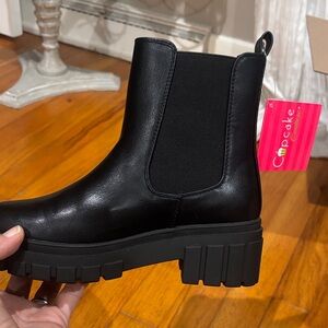 Child Black Ankle Booties. Brand new